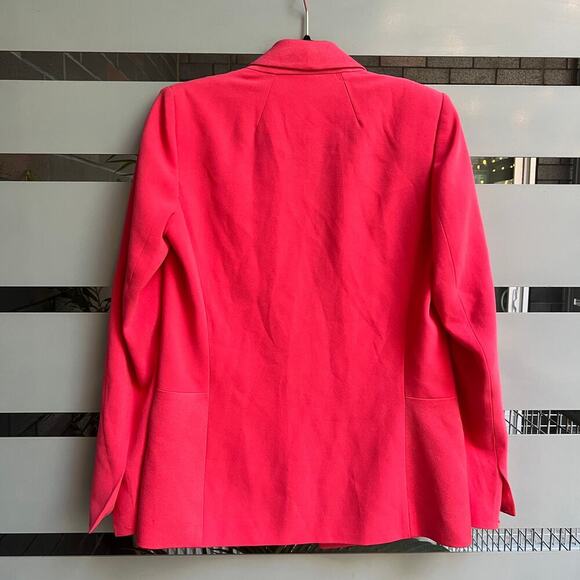 Maje Bright Pink One Button Blazer Size FR 38 - Picture 3 of 8